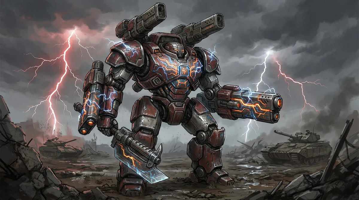 万博体育平台评测-雷神号机甲设定图